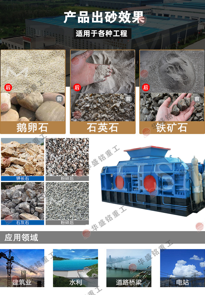 鐵礦石對輥制砂機價(jià)格